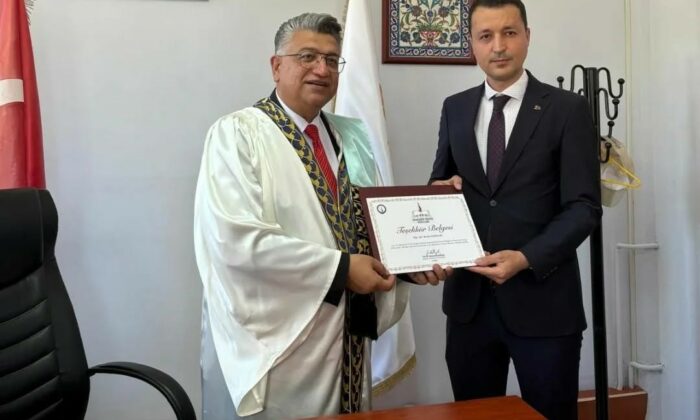 Hisarcık MYO’da 2 akademik personele akademik teşvik ödülü