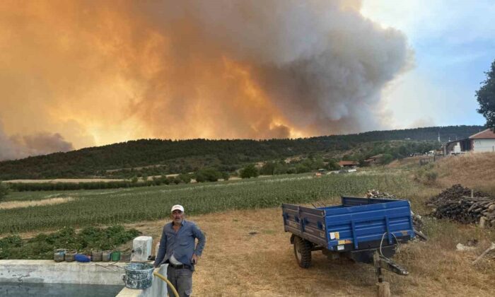 Bilecik’e sıçrayan orman yangını nedeniyle 7 köy yeri boşaltıldı