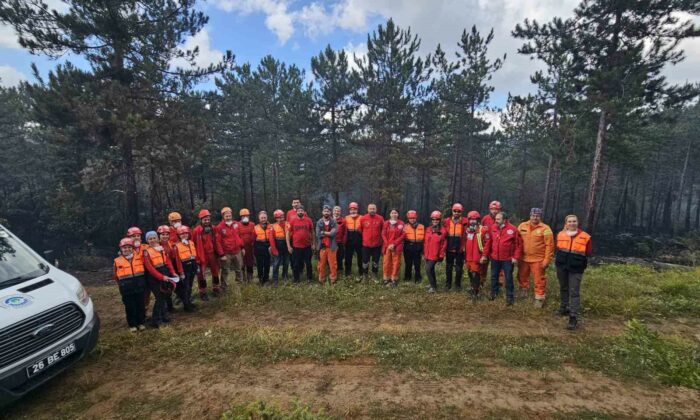 Dorlion ekipleri Bilecik yangınında destek oldu