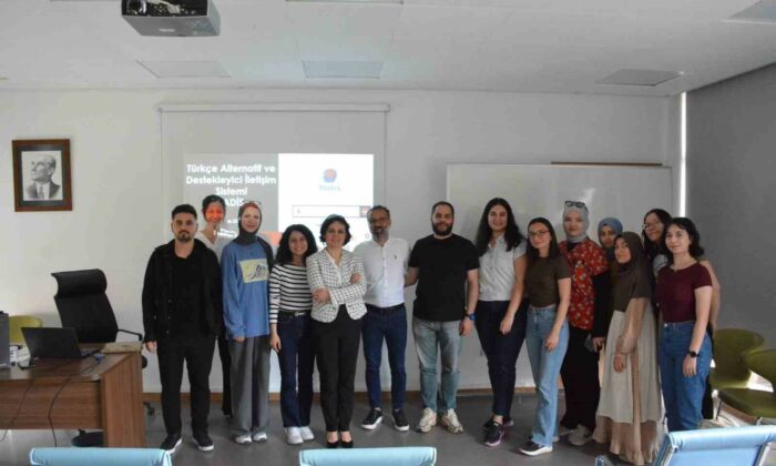 DİLKOM’da “Türkçe Alternatif Destekleyici ve İletişim Sistemi” eğitimi gerçekleştirildi