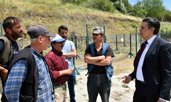 Başkan Durgut’tan hayvan pazarında Kurban Bayramı öncesi inceleme