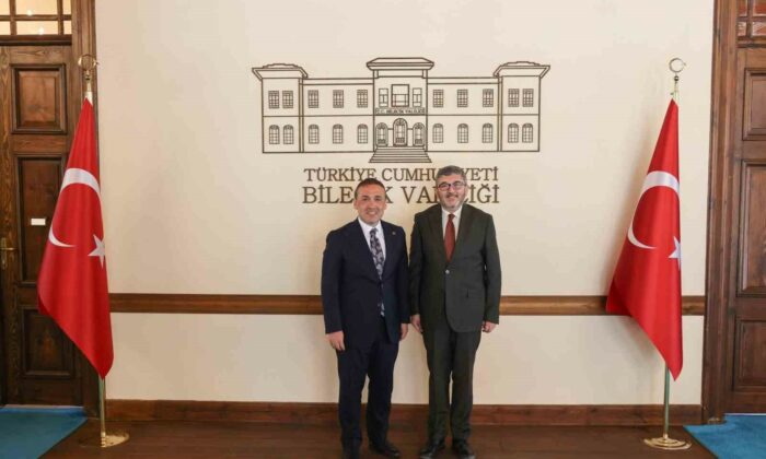 BŞEÜ Rektörü Kaplancıklı’dan göreve yeni başlayan Vali Sözer’e ziyaret