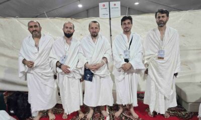 Kütahyalı hacı adayları Arafat’ta vakfeye durdu