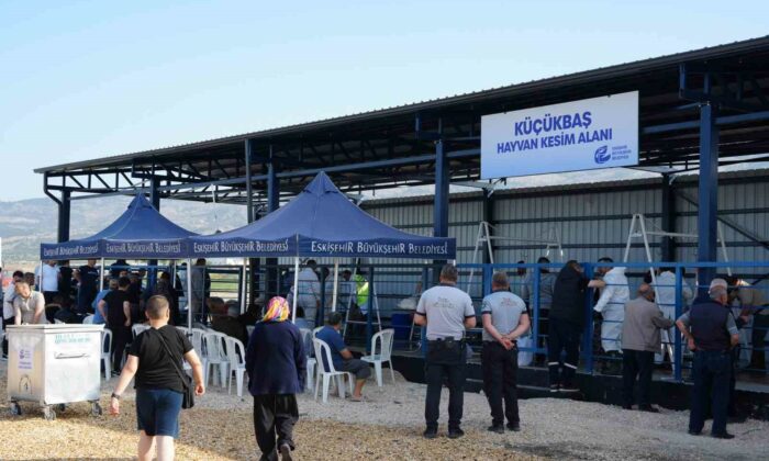 Büyükşehir Hayvan Pazarı’nda ilk defa kesim hizmeti sunuldu