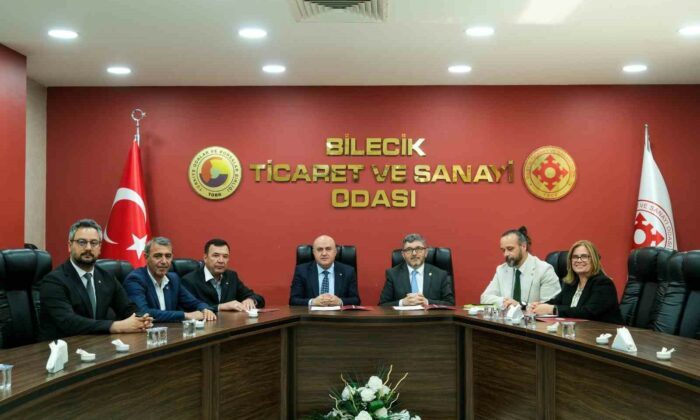BŞEÜ ile Bilecik TSO arasında iş birliği toplantısı