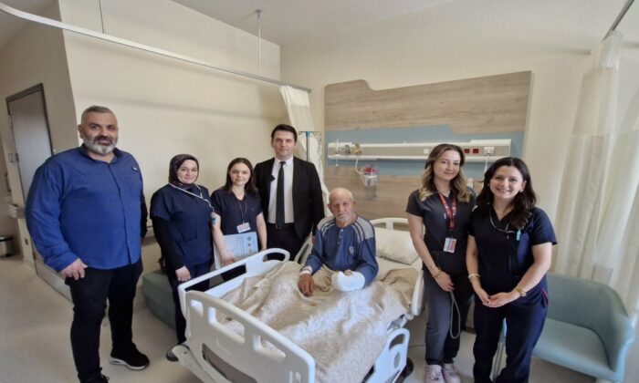 Kesilecek sandığı parmağı yapılan operasyonla kurtarıldı