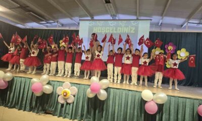 Minikler için yıl sonu mezuniyet töreni düzenlendi