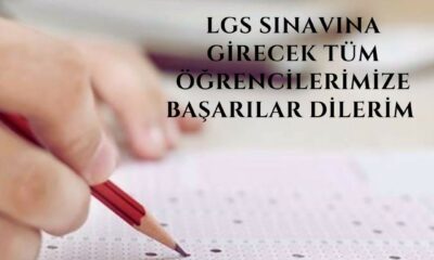 Vali Aksoy, LGS’ye girecek öğrencilere başarılar diledi