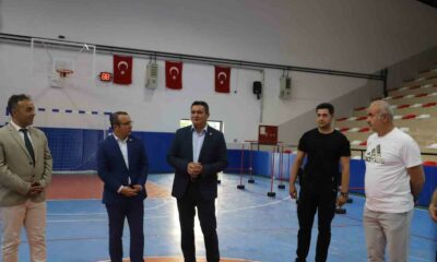 Kaymakam Yücel’den spor kursuna ziyaret