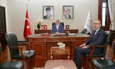 Vali Yiğitbaşı, yeni İl Sağlık Müdürü Dr. Hakkı Öztürk’ü kabul etti