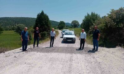 Kütahya’da Yumaklı-Kozluca yolu için İl Genel Meclisi üyelerinden inceleme