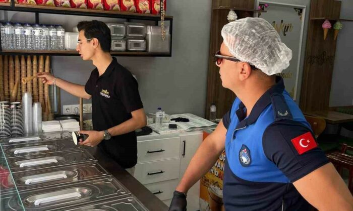 Dondurma satılan işyerlerinde kapsamlı denetimler yapıldı