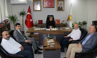 Başkan Kahveci’den AK Parti İl Başkanlığı’na ziyaret