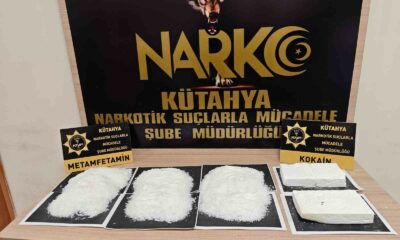 Kütahya’da uyuşturucu operasyonu: 3 şüpheli tutuklandı