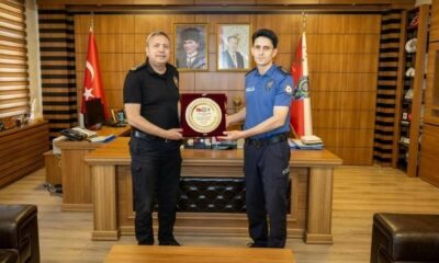 Başkomiser Özen’e veda töreni