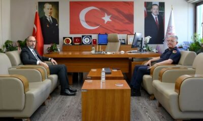 Sağlık Müdürü Öztürk’e hayırlı olsun ziyareti