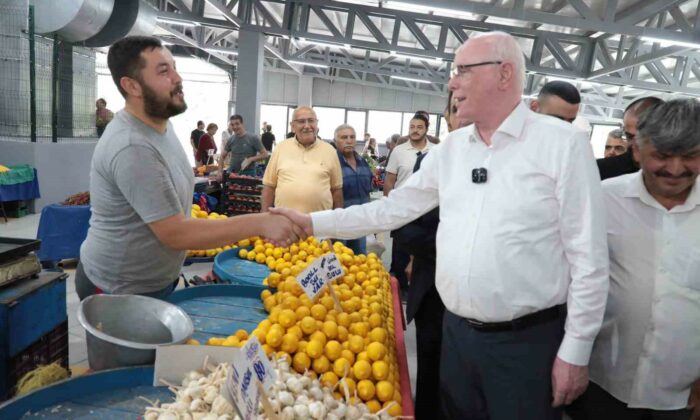 Yenikent Kapalı Pazar Yeri hizmete açıldı