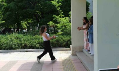Eskişehir’de adayların bazıları AYT sınavına son anda yetişti