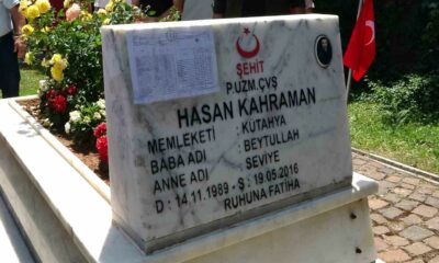 Şehit babasına duygu yüklü karne hediyesi