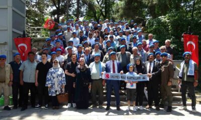 Erciyes Mavi Kartalları, Kütahya’da şehit aileleriyle buluştu