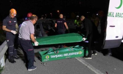 Tavşanlı’da feci kaza… 2 araç çarpıştı: 1 ölü, 3 yaralı