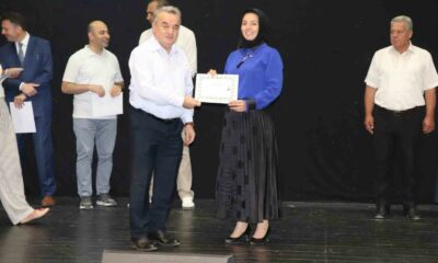 Bozüyük’te öğretmenlere başarı belgesi