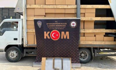 2 milyon 820 bin adet mükerrer bandrollü boş makaron ele geçirildi