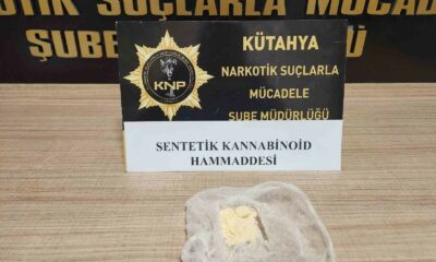 Kütahya’da uyuşturucu operasyonu, 1 kişi tutuklandı