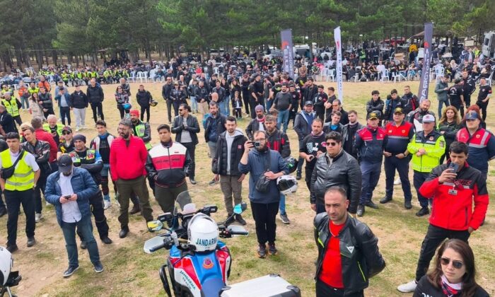 Motosiklet tutkunları Kütahya’da buluştu