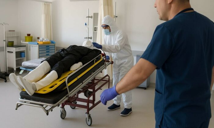Bozüyük Devlet Hastanesinde ’Turuncu Kod’ tatbikatı yapıldı