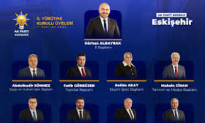 AK Parti Eskişehir’de İl Yürütme Kurulu ve yeni görevlendirmeler belli oldu