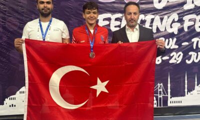 Eskrimde uluslararası başarı: Semi Mermutoğlu’ndan gümüş madalya
