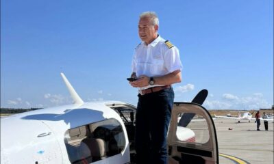 Pilotun son paylaşımı, “Uçağın kanadında değil, hayallerin tam ortasındayım” oldu