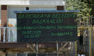 Sarıcakaya’da termometreler 44 dereceyi gördü