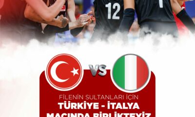 A Milli Kadın Voleybol Takımı’nın maçı dev ekranda izlenecek