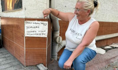 Dükkanının önüne astığı uyarı yazısı ile istediği sonucu aldı