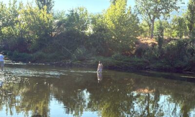 Sakarya Nehri’ne giren iki çocuk suda kayboldu