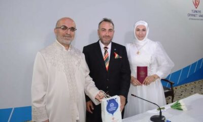 İmamoğlu, müftülük personelinin nikahını kıydı