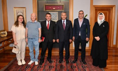 Eskişehir Yeni Sendika’dan Rektör Adıgüzel’e ziyaret.