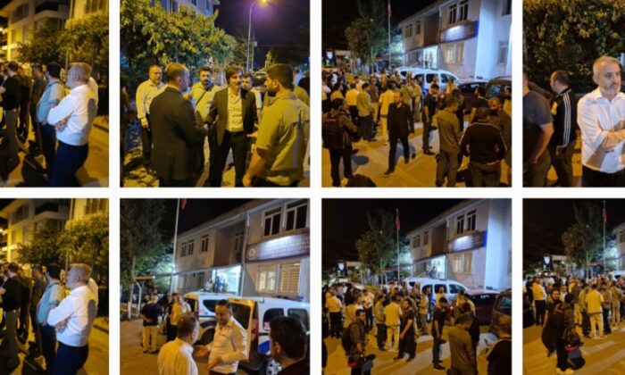 Komşuların Bayrak asma tartışması karakolda bitti