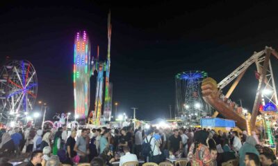 Gediz Tarhana Festivali’nde lunapark coşkusu