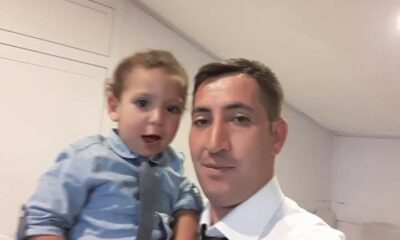 Yangında şehit olan işçinin görüntüleri yürekleri dağladı