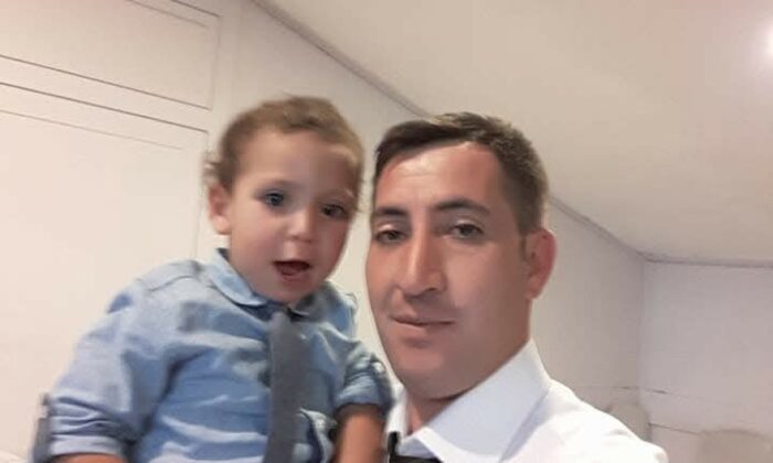 Yangında şehit olan işçinin görüntüleri yürekleri dağladı
