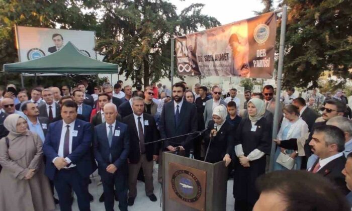 Rektör Adıgüzel, Batı Trakya Türkleri Lideri Merhum Dr. Sadık Ahmet’in anma törenine katıldı