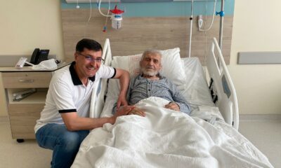 Başkan Kahveci’den Süleyman Canan’a geçmiş olsun ziyareti
