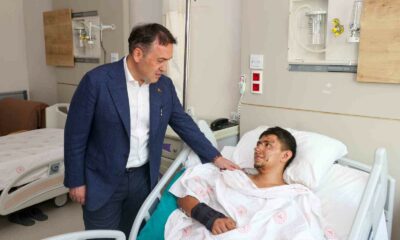 Vali Sözer’den hastaneye moral ziyareti