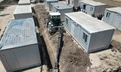 Bilecik’te yangın sonrası konteyner kentler kuruluyor