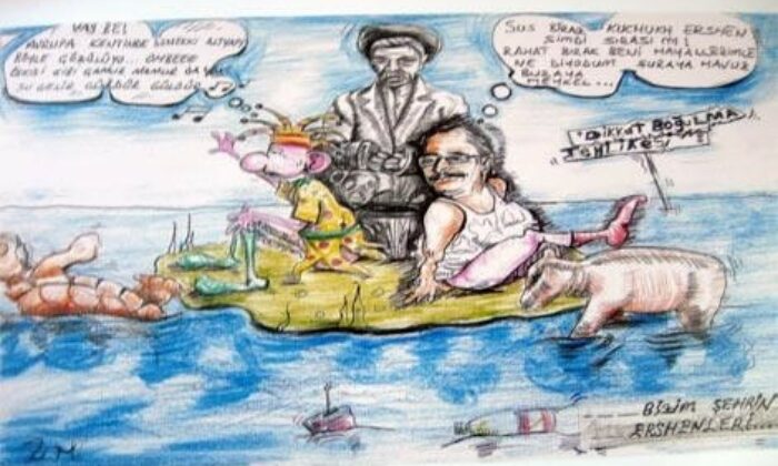 “Eğer Leman’ın karikatürü ifade özgürlüğüyse, bana 2010 yılında verilen ceza neydi?”