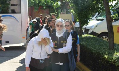 Eskişehir’de aylarca süren takibin ardından düzenlenen fuhuş operasyonunda 19 şüpheli yakalandı