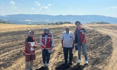 Yangının ardından psikososyal destek incelemesi